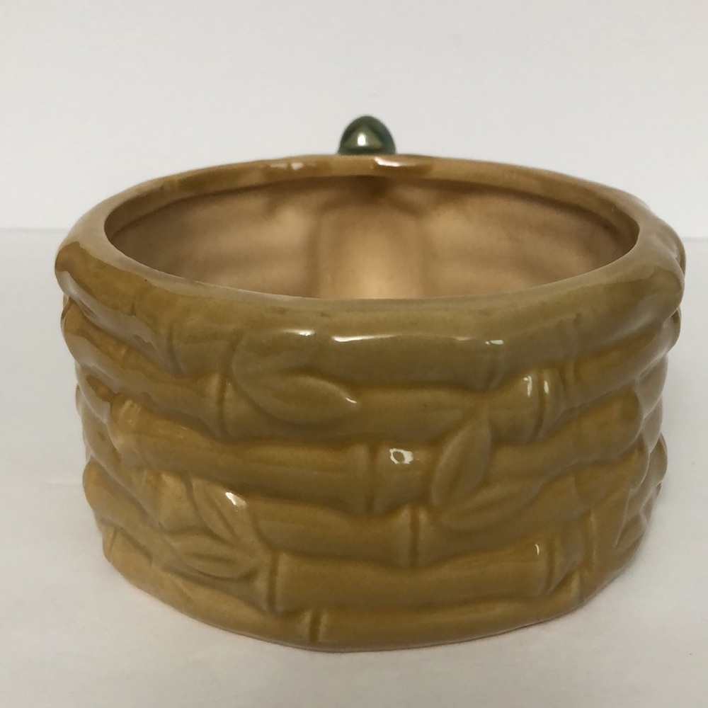 Vintage Costa Farms Bamboo Turtle Planter - Picture 5 of 12